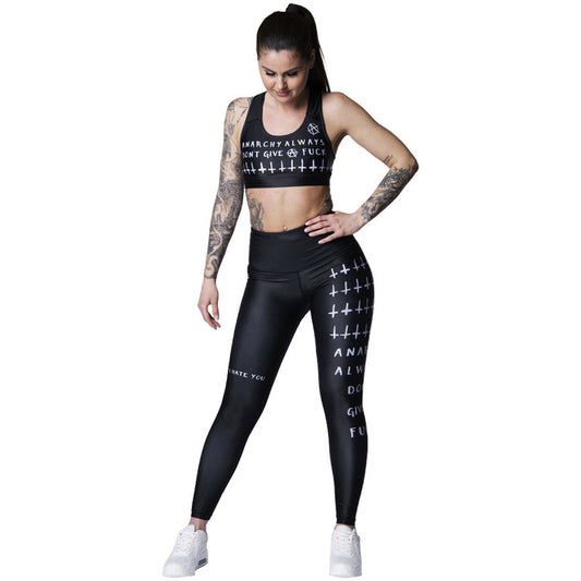 Anarchy Apparel - Always Don´t Give a Fuck Leggings