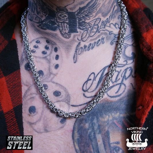 Northern Viking Jewelry®-Kaulaketju "Kingchain"