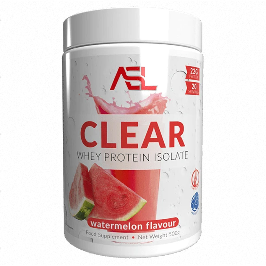 ASL Clear Whey Protein Isolate-jauhe 500g VESIMELONI