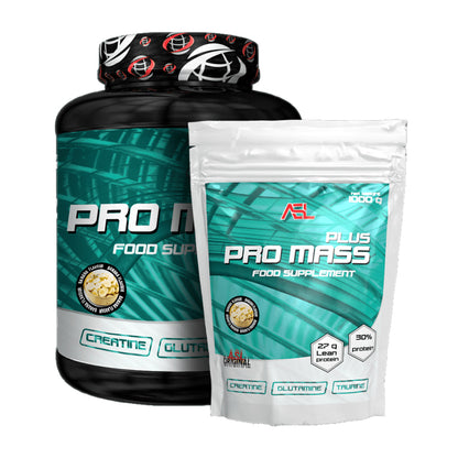 ASL Pro Mass Plus Massanlisääjä 1KG Mansikka