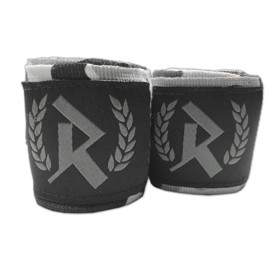 Rurik Käsisiteet hand wraps pituus 5m pitkä käside harmaa camo hyvä hinta-laatusuhde
