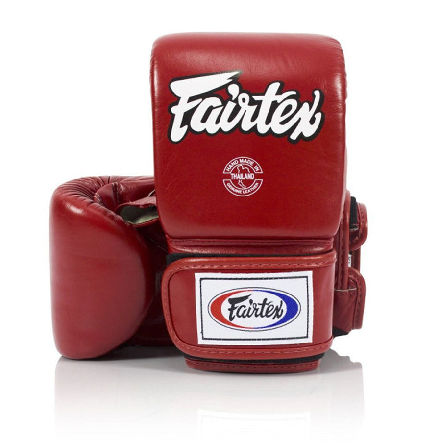 Fairtex TGT6 Säkkihanskat Punainen