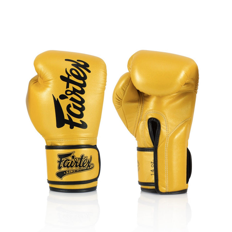 Fairtex BGV18 "Gold" Nyrkkeilyhanskat