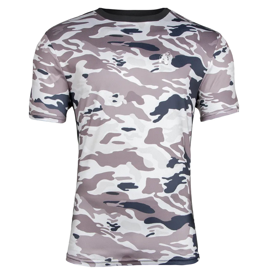 Gorilla Wear Kansas camo t-paita edestä