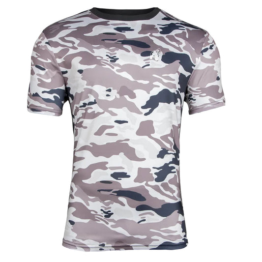 Gorilla Wear Kansas camo t-paita edestä