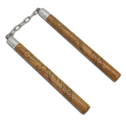 Pro dragon puiset nuncha kepit Kuvassa.