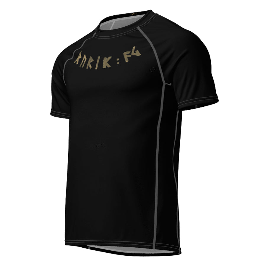 Rurik FG Lyhythihainen "Heraldry" Rashguard, Musta/Camo