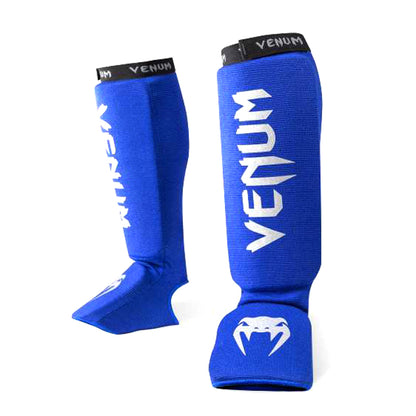 Venum Kontact Säärisuojat - Sininen/Hopea
