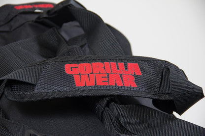 GORILLA WEAR JEROME SALIKASSI - MUSTA/PUNAINEN