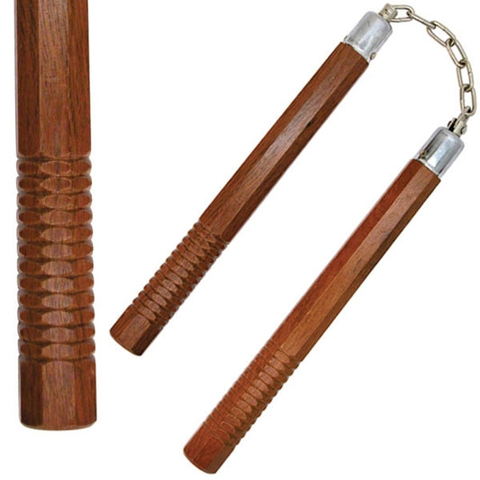 Professional Octagon Hardwood Nunchaku