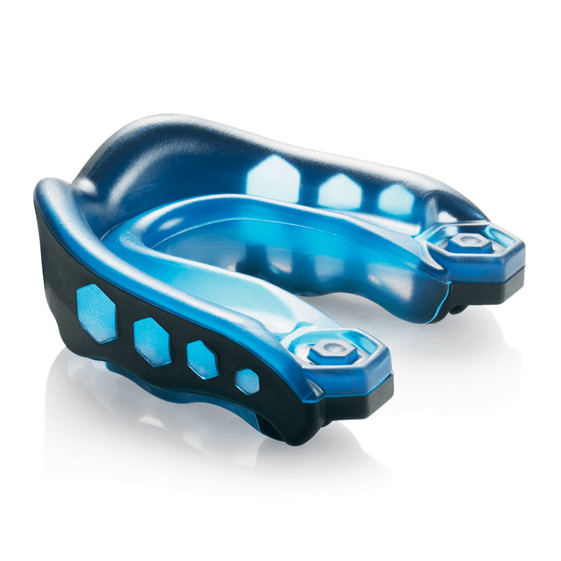 Shock Doctor Gel Max -hammassuojat Musta-Sininen